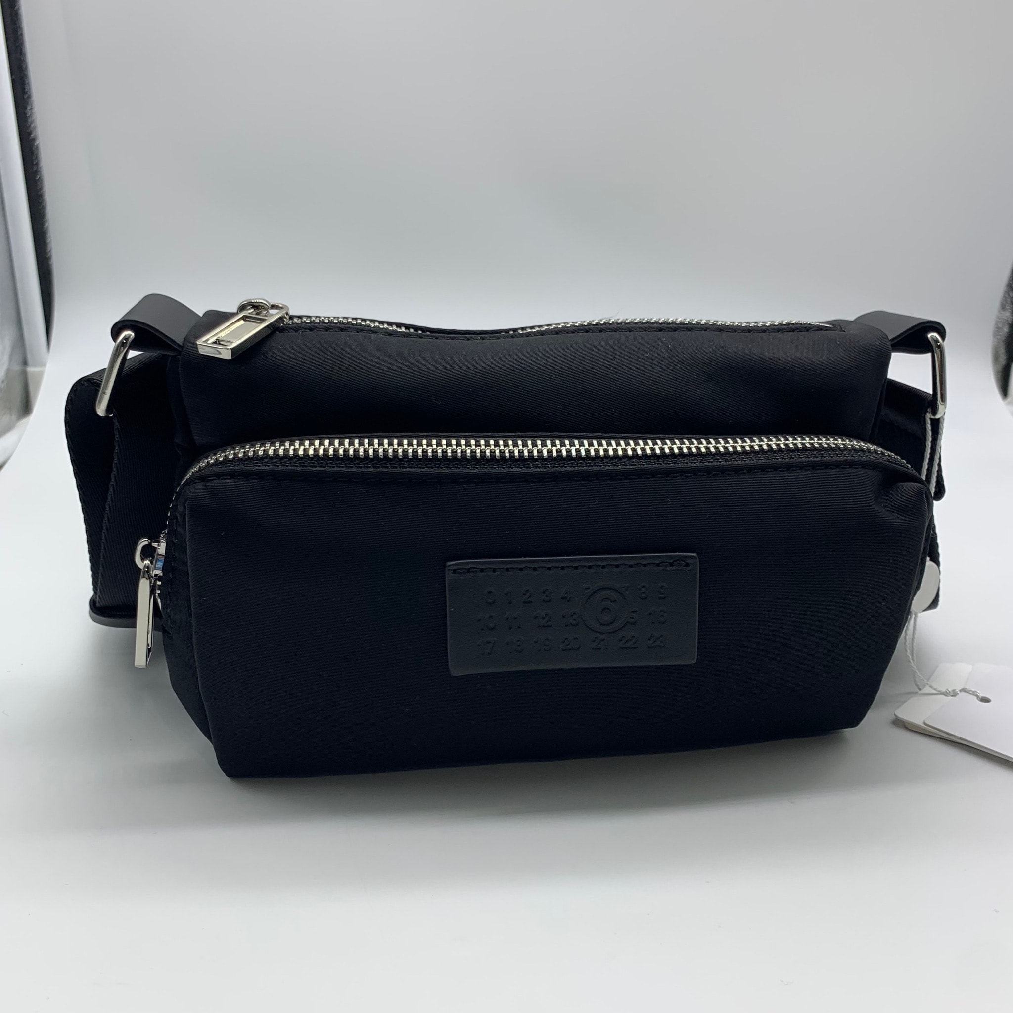 MM6 Maison Margiela Nylon Pocket Crossbody Bag "Black"