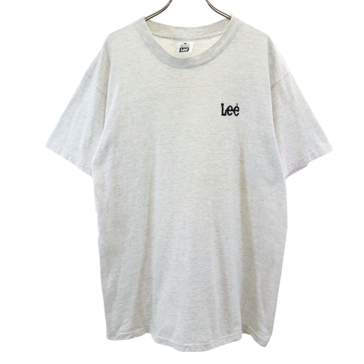 Lee リー 90s オールド USA製 半袖 Tシャツ L グレー系