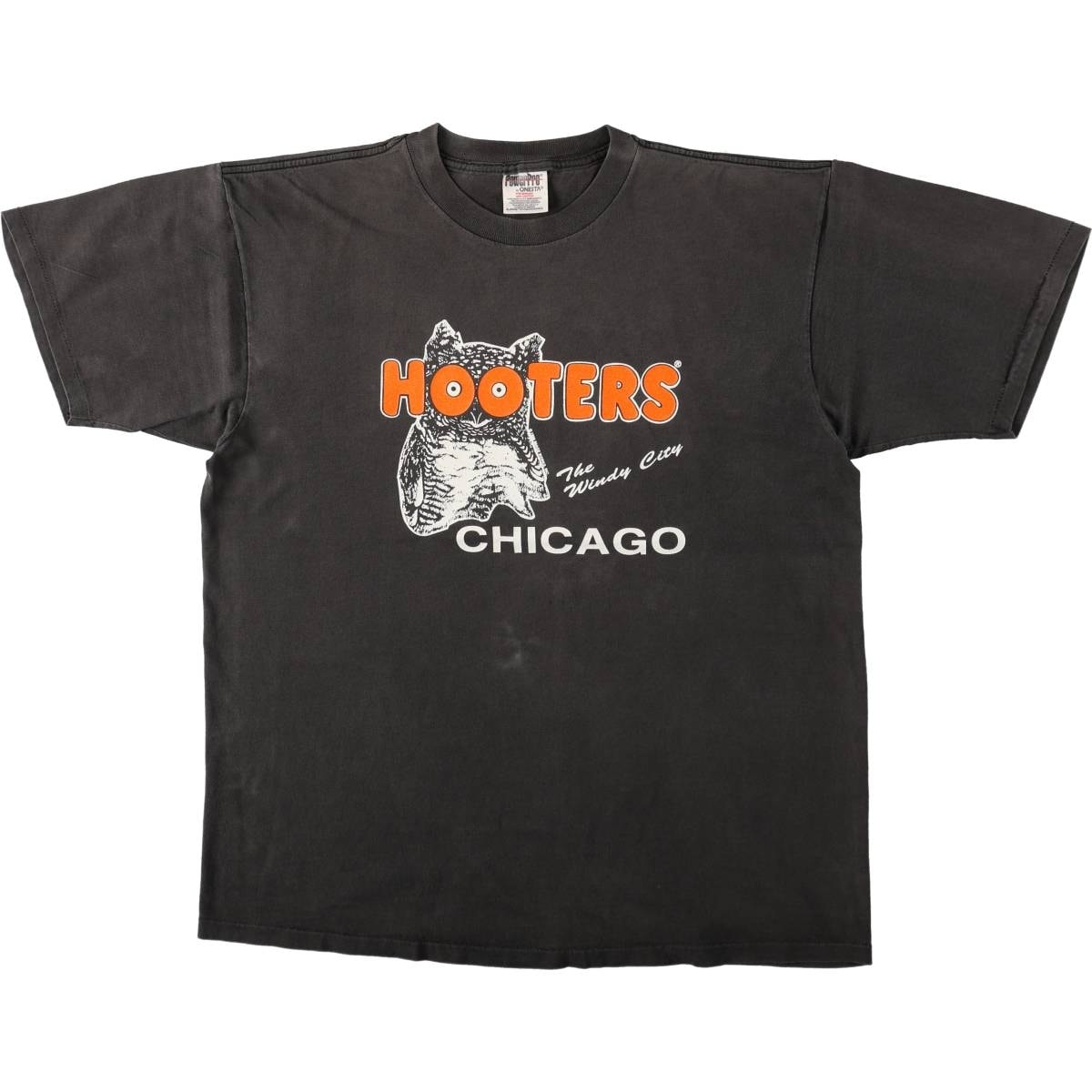 古着 90年代 オニータ ONEITA PowerPro HOOTERS フーターズ アドバタイジングTシャツ メンズXL相当 ヴィンテージ/eaa667017