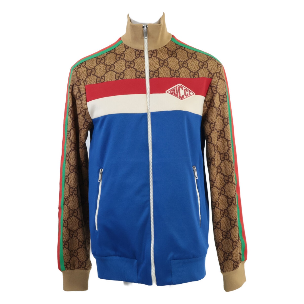 グッチ 【美品/国内正規】526524 ラバーロゴパッチ GGテクニカル ジャージ XXS