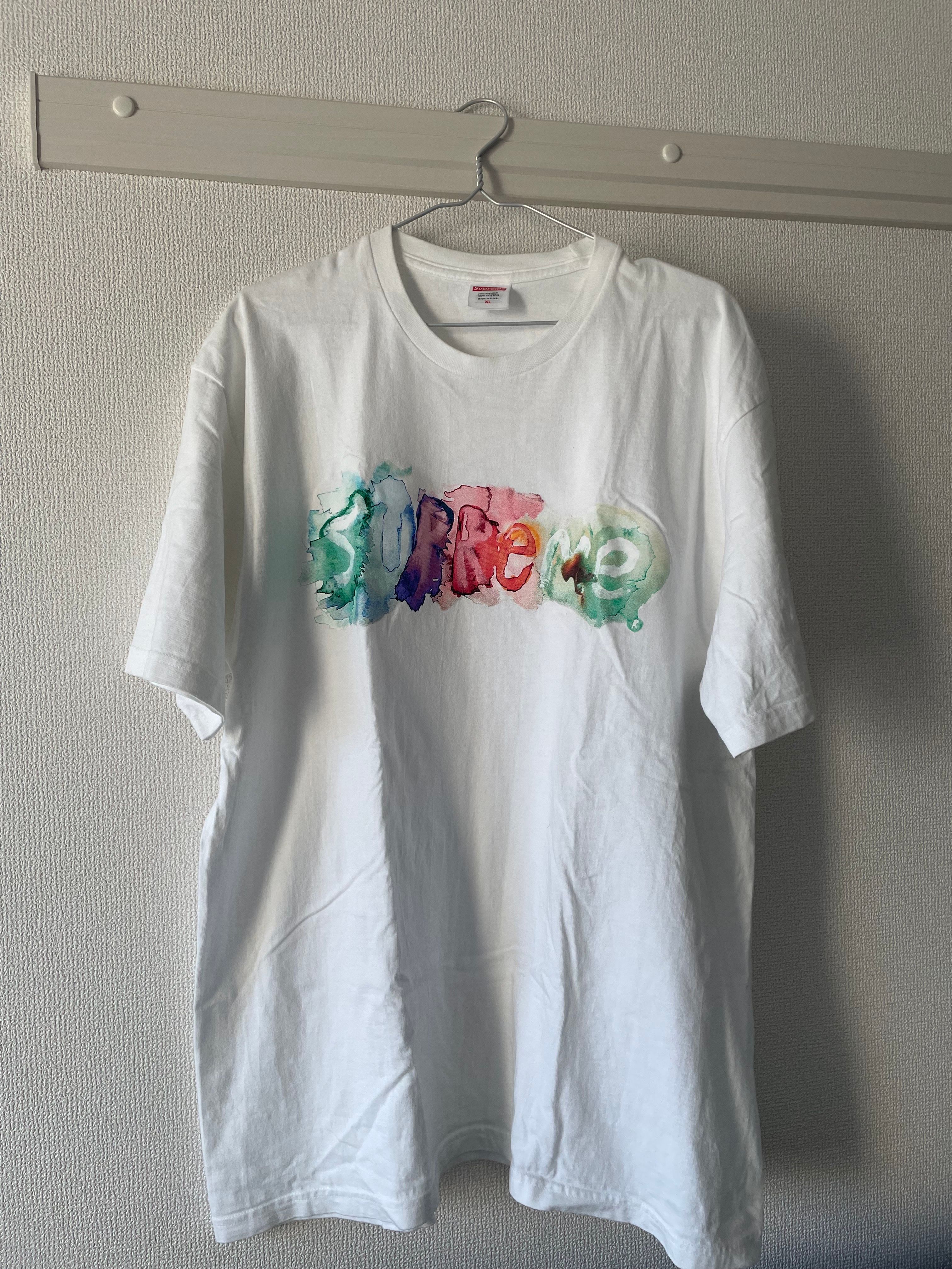 Supreme Watercolor Tee "White"