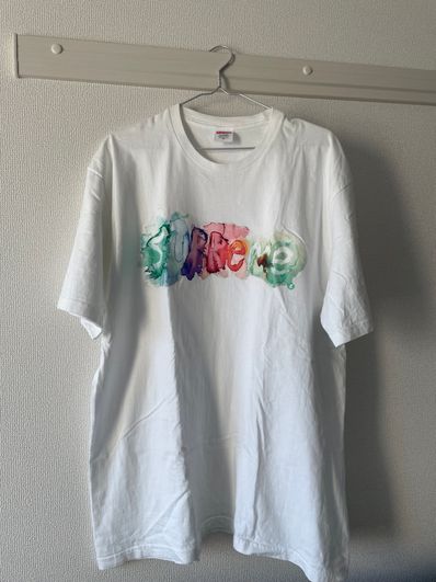 Supreme Watercolor Tee "White"