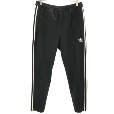 adidas Originals アディダスオリジナルス トレフォイルロゴ ベッケンバウアー トラックパンツ L ブラック