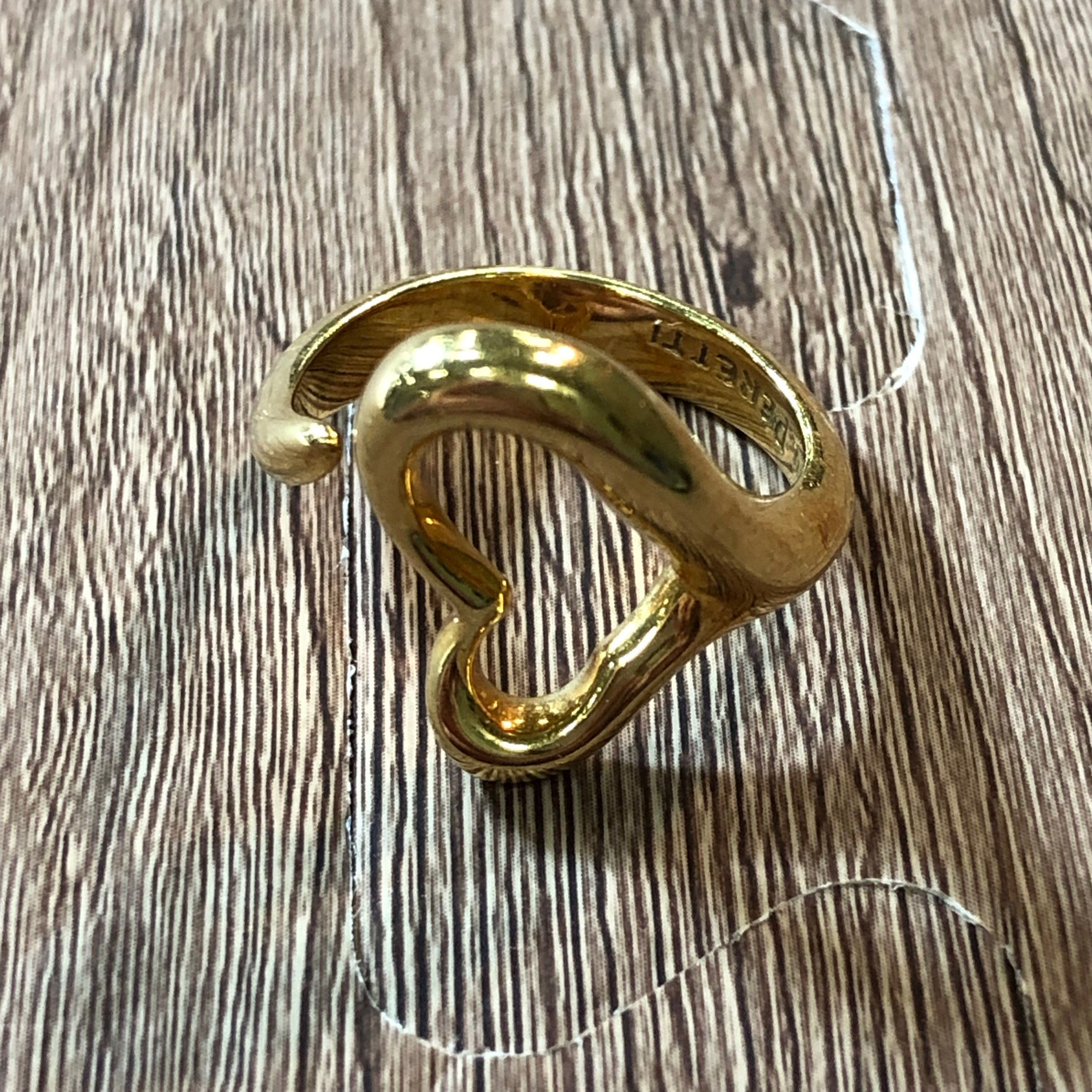 ティファニー オープンハートリング