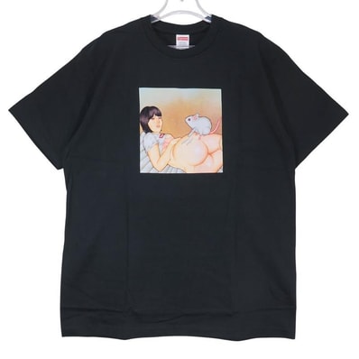 Supreme Mouse Tee "Black"