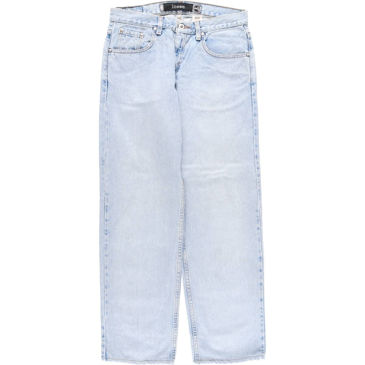 古着 90年代 リーバイス Levi's SILVER TAB シルバータブ LOOSE ルーズ ストレートデニムパンツ レディースXL(w32)相当 ヴィンテージ/evb033292