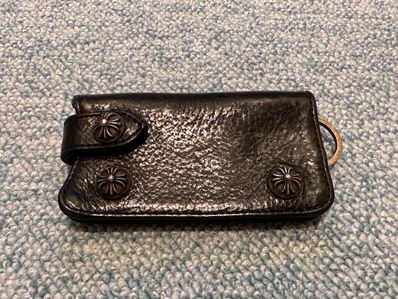 Chrome Hearts Leather Key Case "Black"