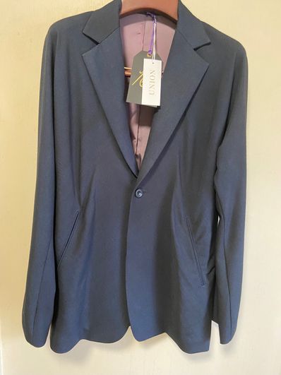 ニードルズ ミルズ ジャケット ウールギャバジン ネイビー