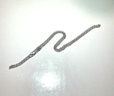 Chrome Hearts Roll Chain Necklace "Silver"