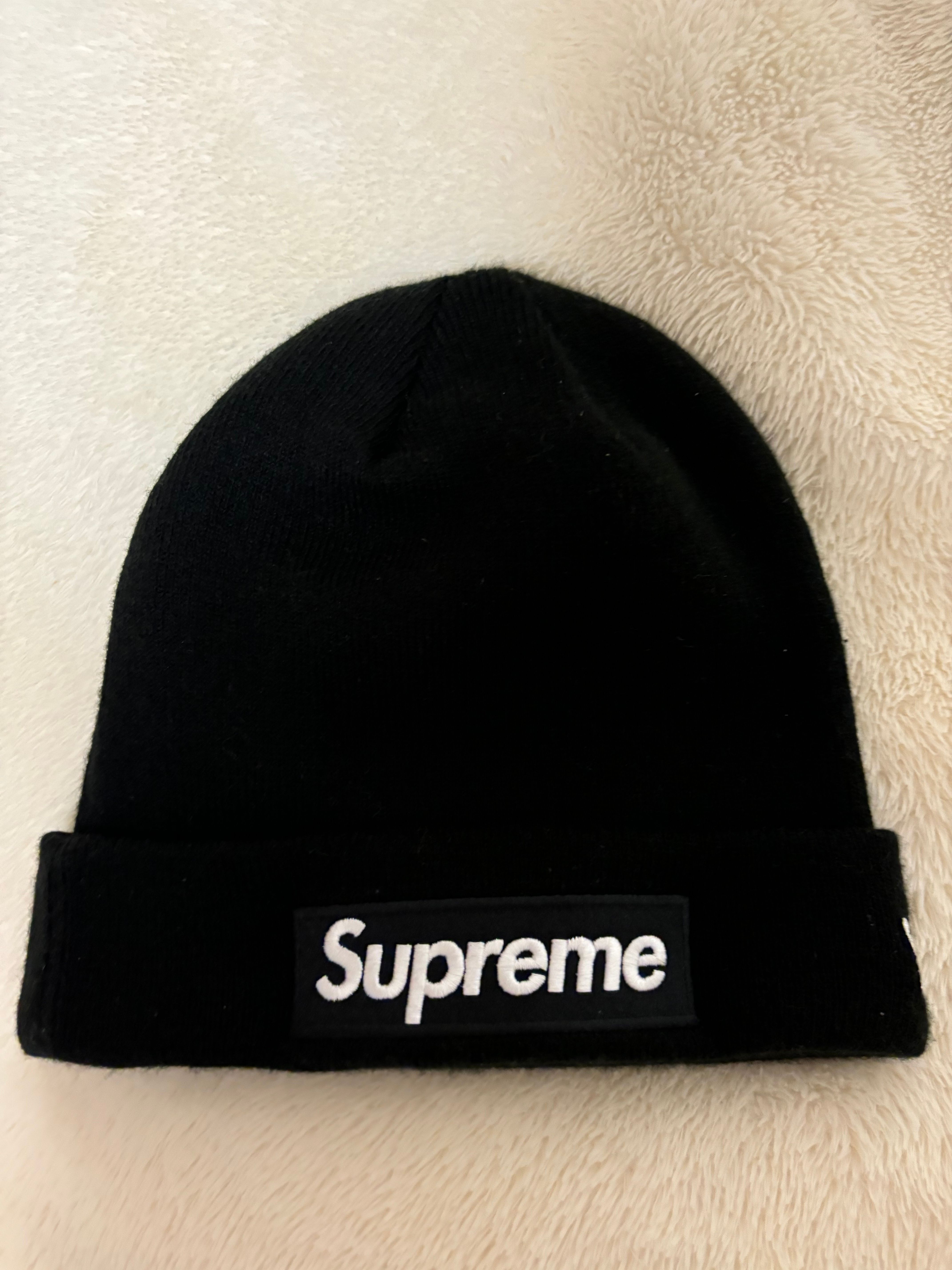 Supreme New Era Box Logo Beanie "Black" (23FW)