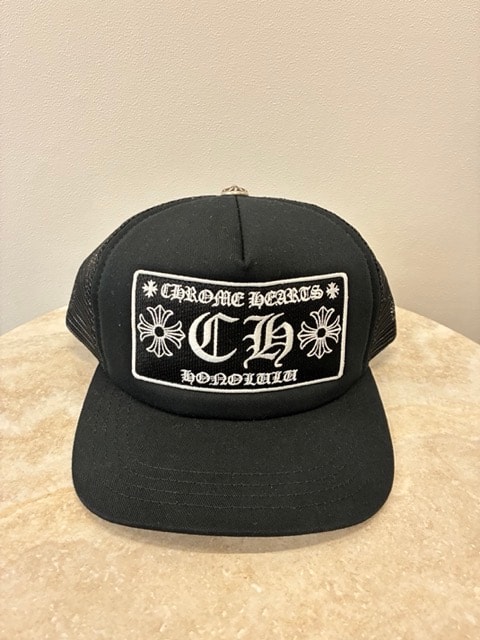 Chrome Hearts CH Trucker Cap Honolulu Exclusive "Black"