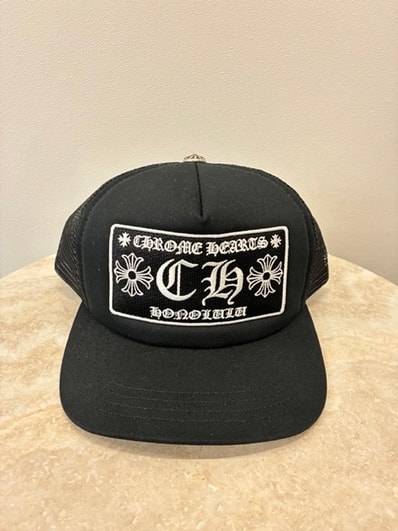 Chrome Hearts CH Trucker Cap Honolulu Exclusive "Black"