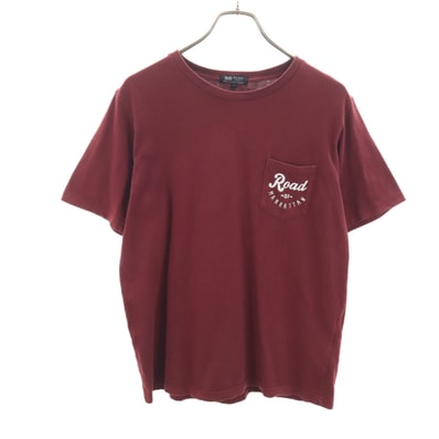 BEAMS HEART ビームスハート 半袖 Tシャツ L ワインレッド ポケT