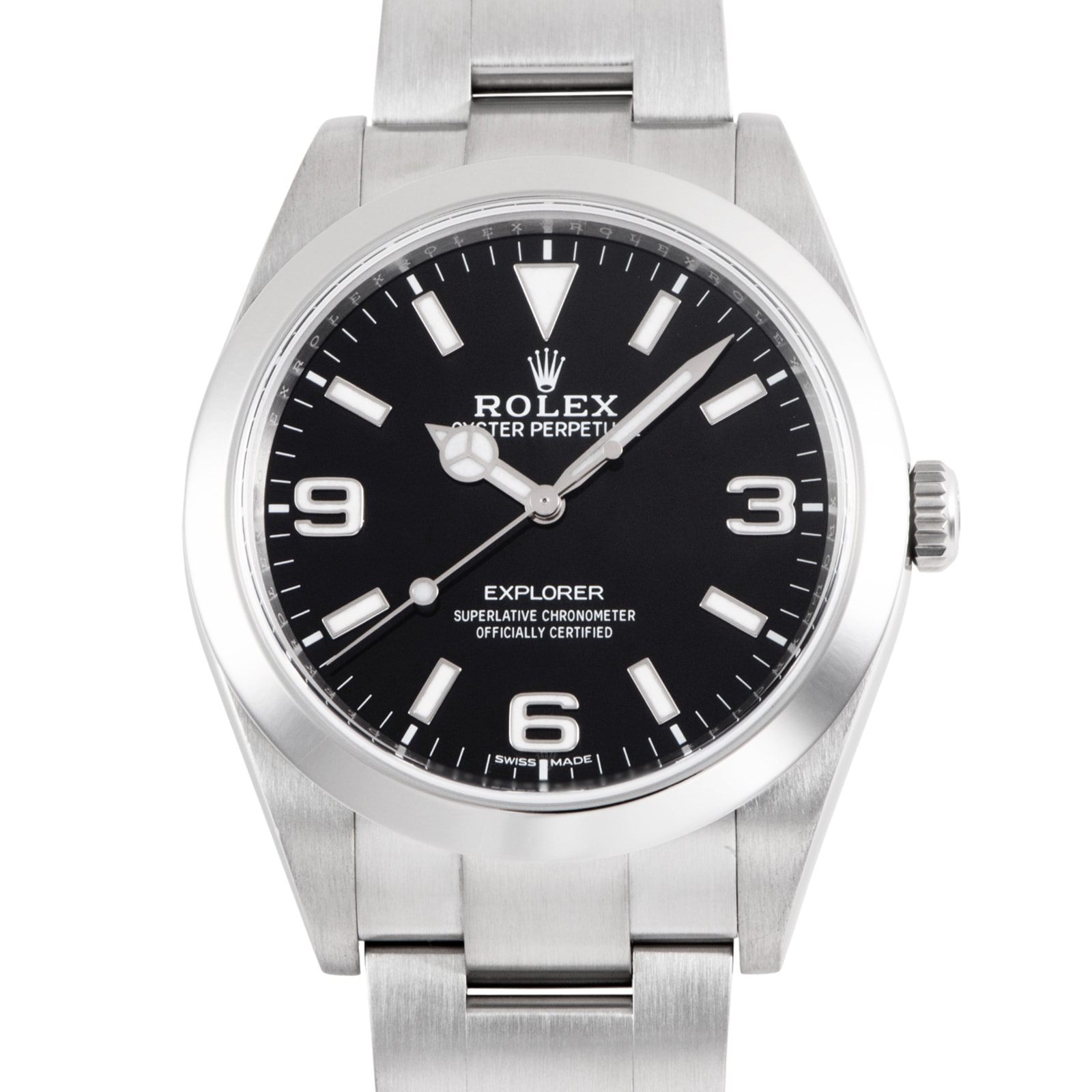 ROLEX ロレックス エクスプローラー1 214270 新ダイヤル ステンレススチール【中古】