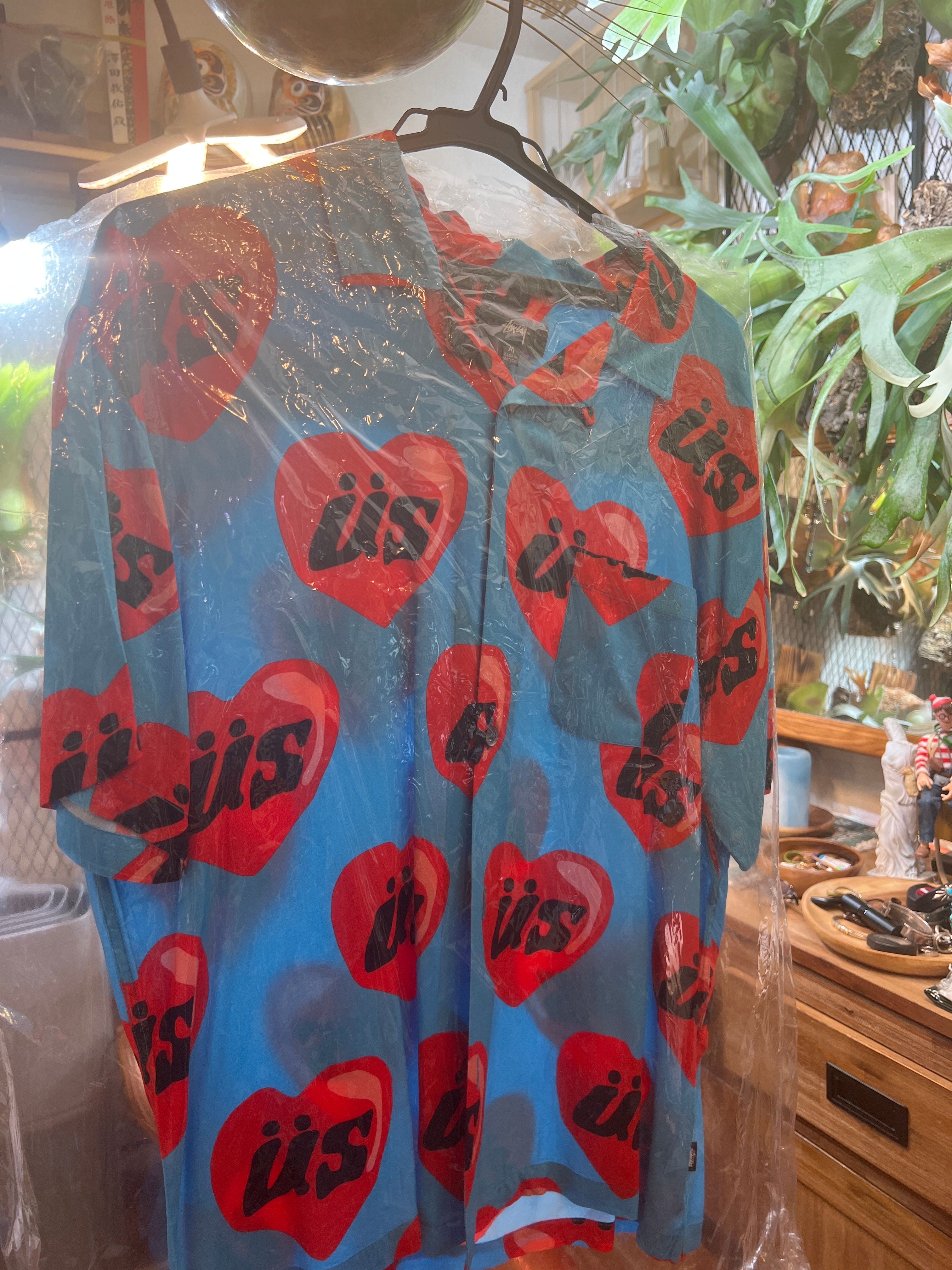 Stussy CPFM HEART SHIRT "Blue"