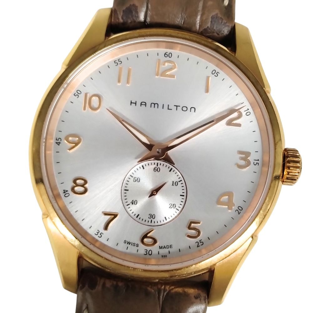 Hamilton ハミルトン ジャズマスター スモールセコンド h384410 HAMILTON/ハミルトン】 H384410 ジャズマスター シンライン