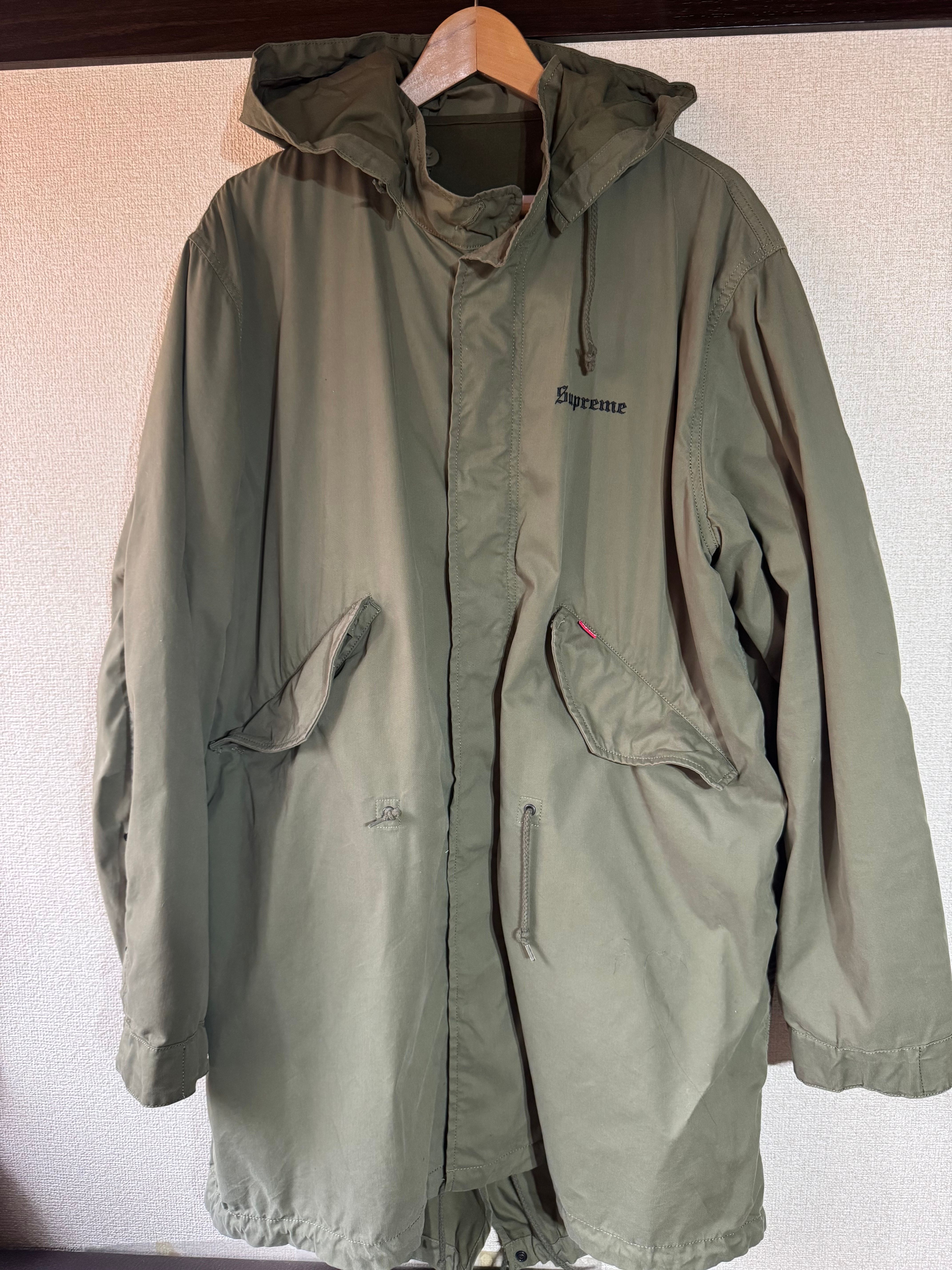 Supreme / AKIRA Fishtail Parka "Olive"