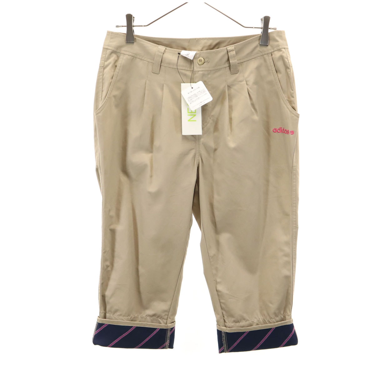 未使用 adidas NEO アディダスネオ ハーフパンツ L ベージュ