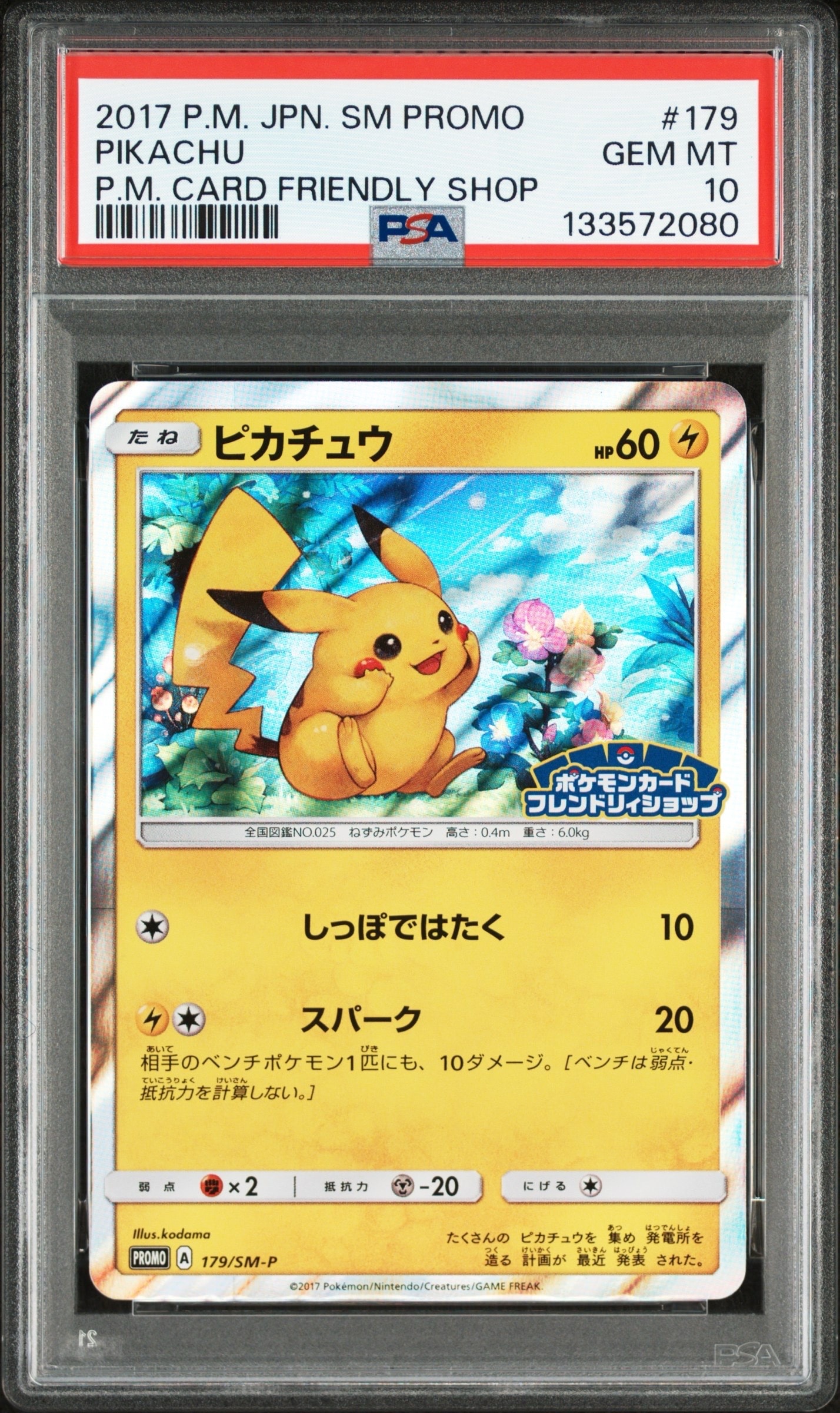 ピカチュウ: プロモ[SM-P 179](プロモーションカード「SM-P」)