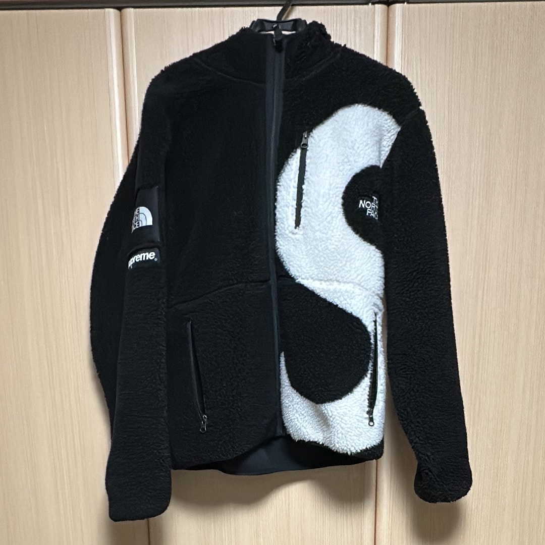 Supreme x The North Face S Logo Hooded Fleece Jacket "Black"