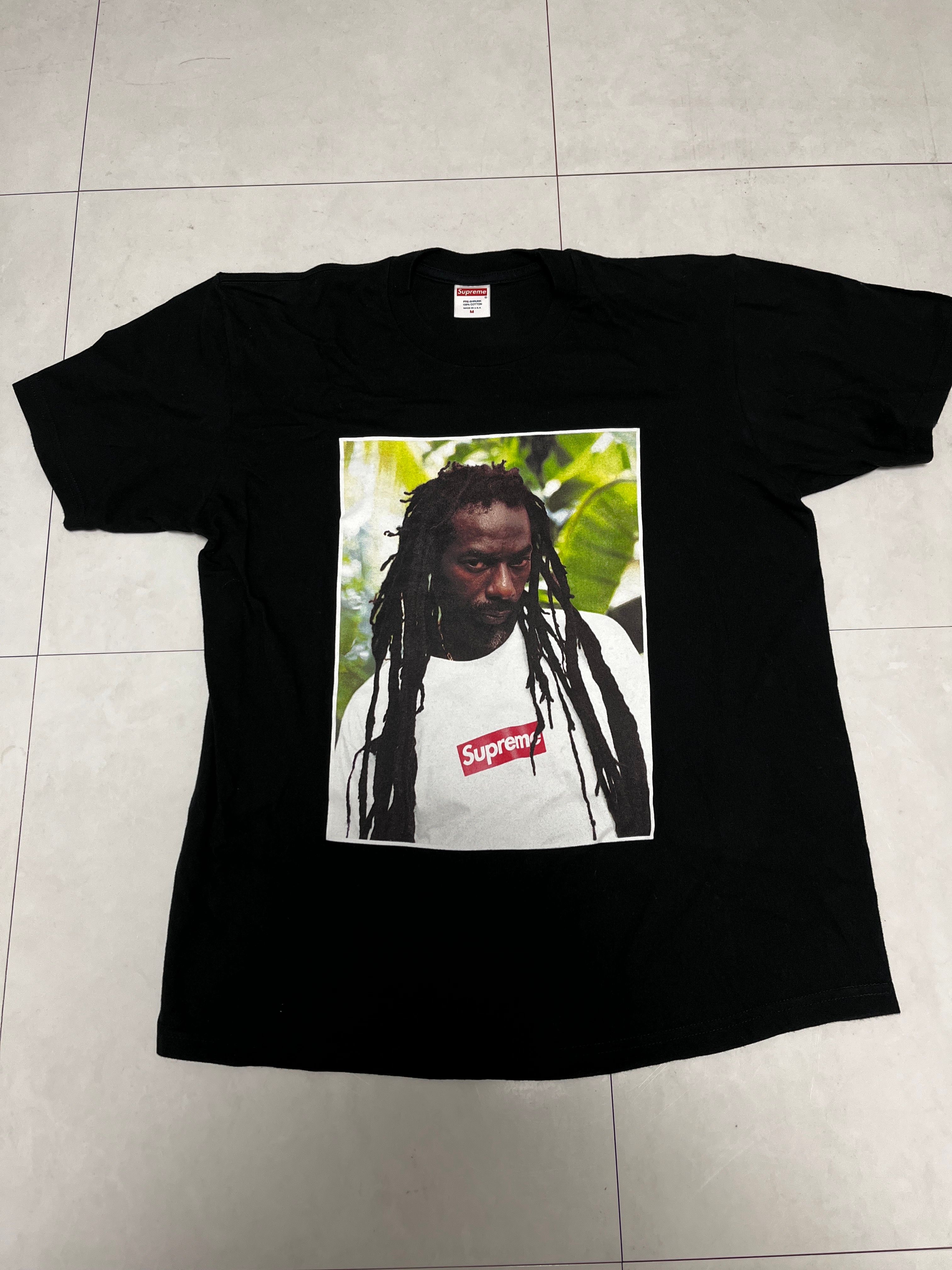 Supreme Buju Banton Tee "Black"