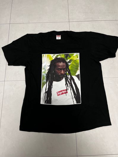 Supreme Buju Banton Tee "Black"