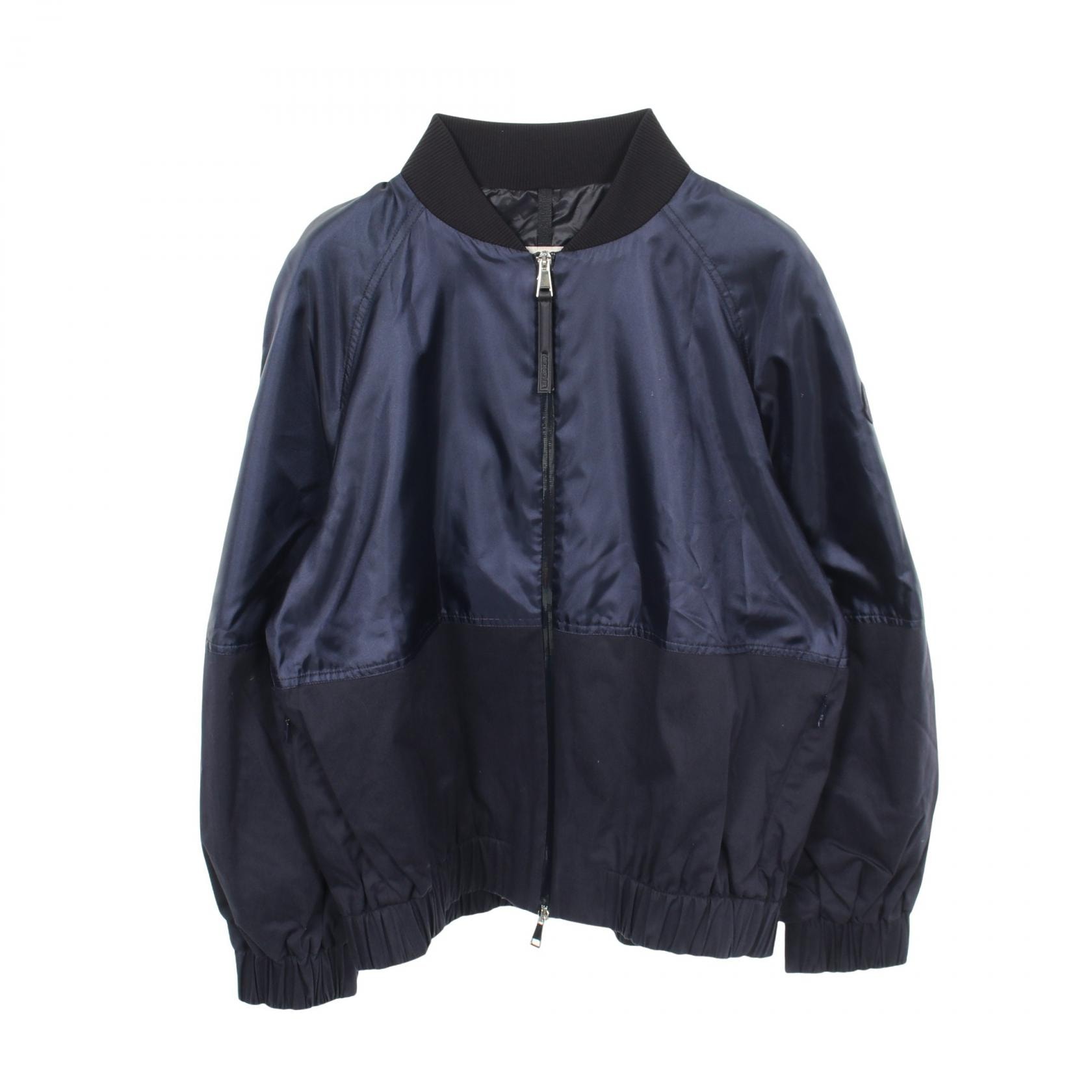 モンクレール MONCLER GOBIE ブルゾン 衣料品 アウター ポリエステル / コットン レディース ネイビー系 【中古】