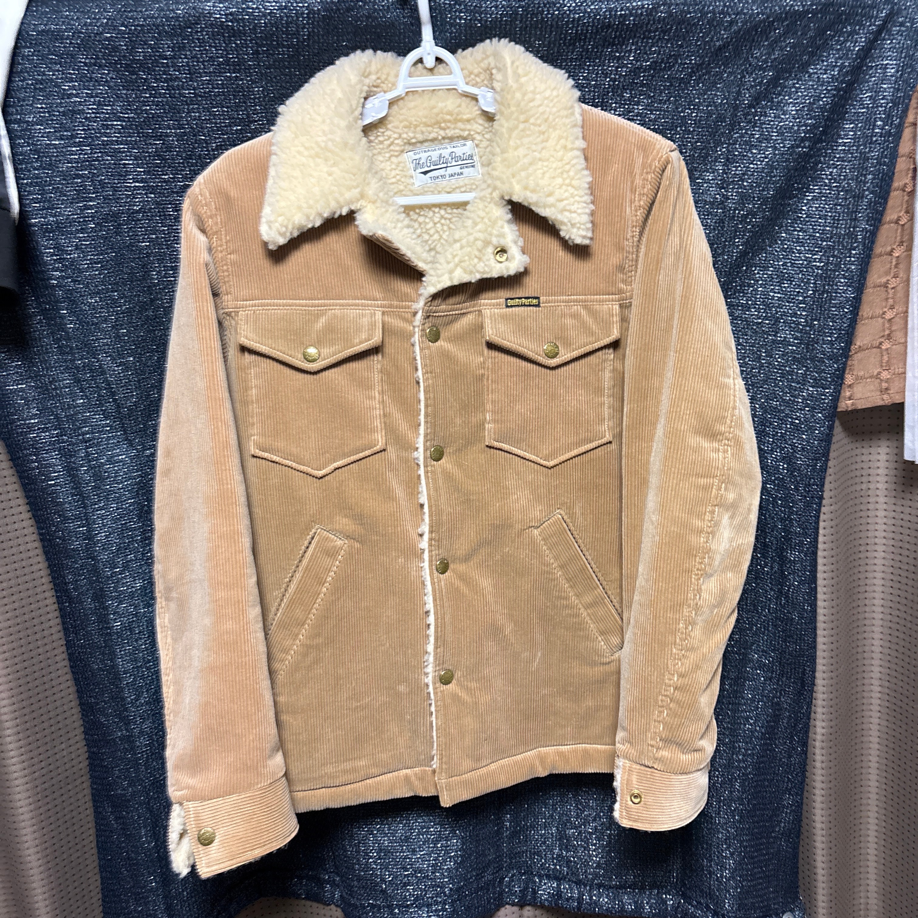 ワコマリア コーデュロイ ボア ランチ ジャケット