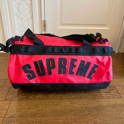 Supreme x The North Face Arc Logo Base Camp Duffle Bag "Red"