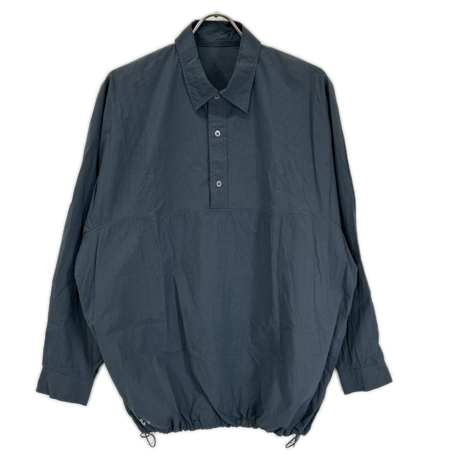 フレッシュサービス FSC261-50247 グレー CRISP COTTON ANORAK L/S SHIRT M