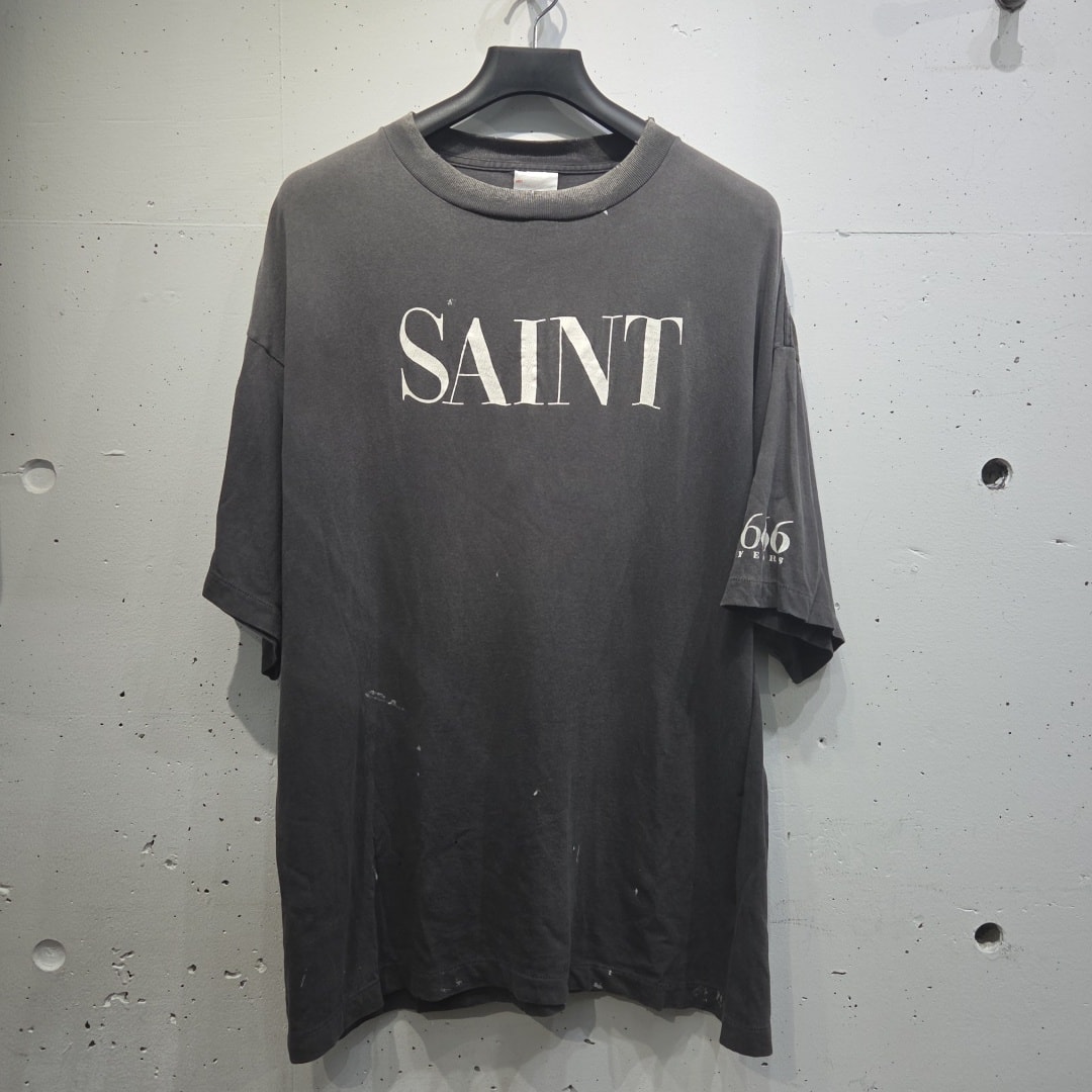 SAINT Mxxxxxx SS T-Shirt Saint 666 "Black"