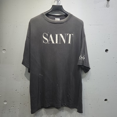 SAINT Mxxxxxx SS T-Shirt Saint 666 "Black"