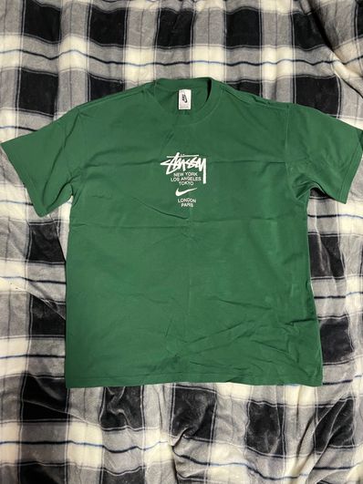 Nike x Stussy International T-Shirt "Green"