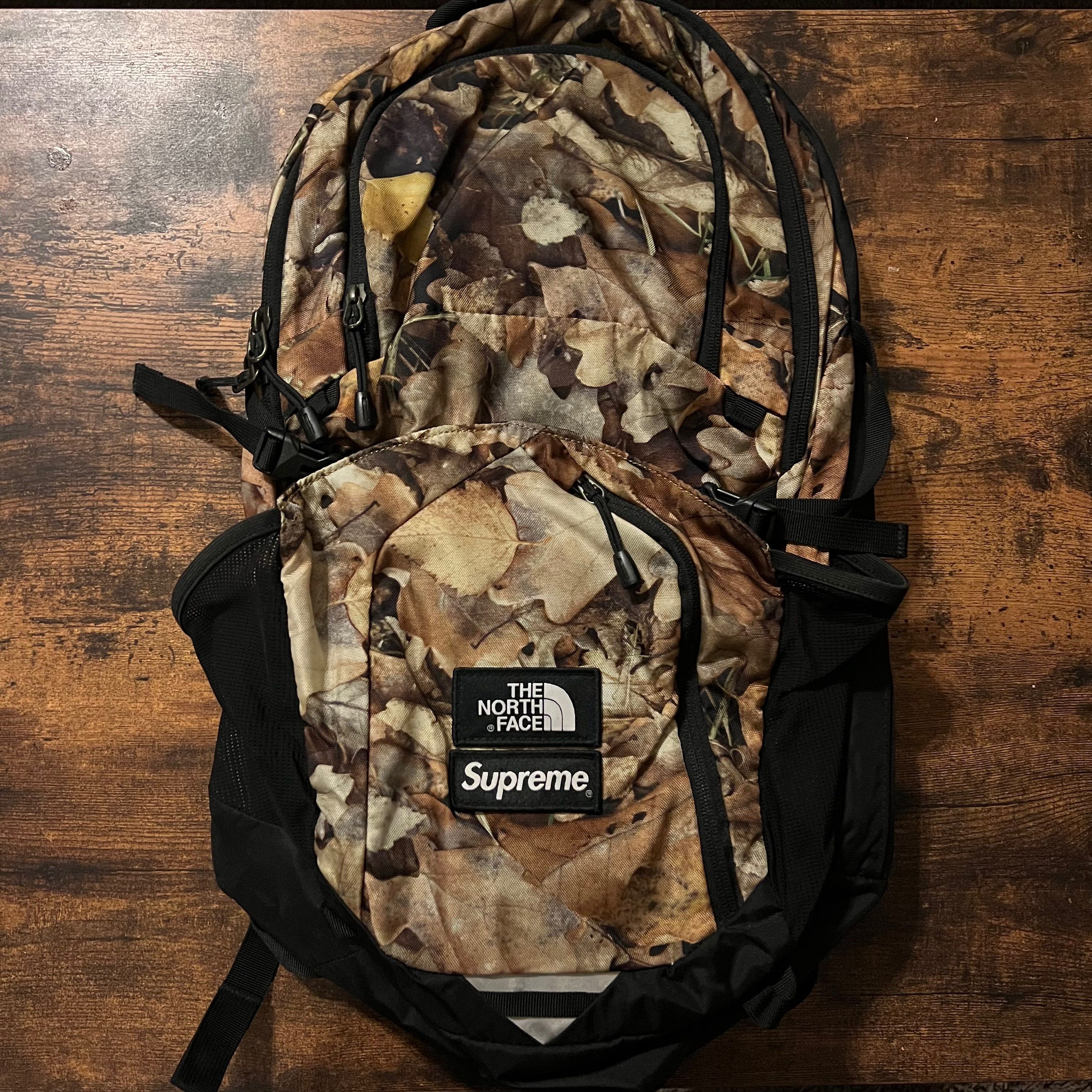 Supreme x The North Face Pocono Backpack "Leaves"