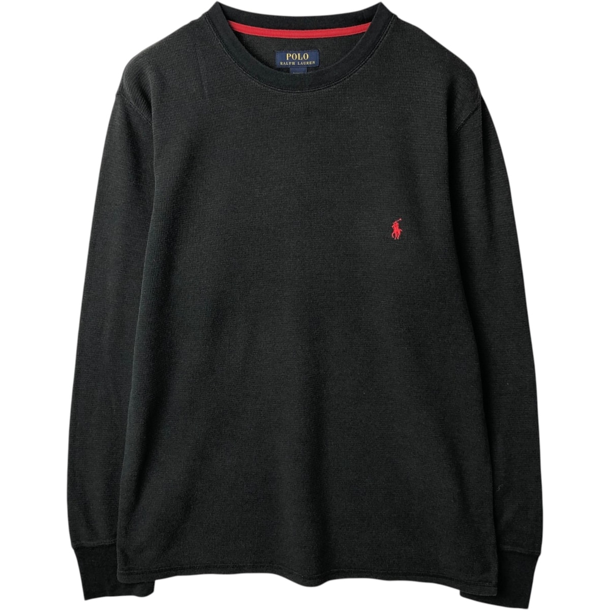 古着 ラルフローレン Ralph Lauren POLO RALPH LAUREN SLEEPWEAR サーマルロンT ハニカム メンズL相当/eaa632197