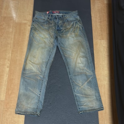 Supreme Regular Jean (25FW) "Dirty Indigo"