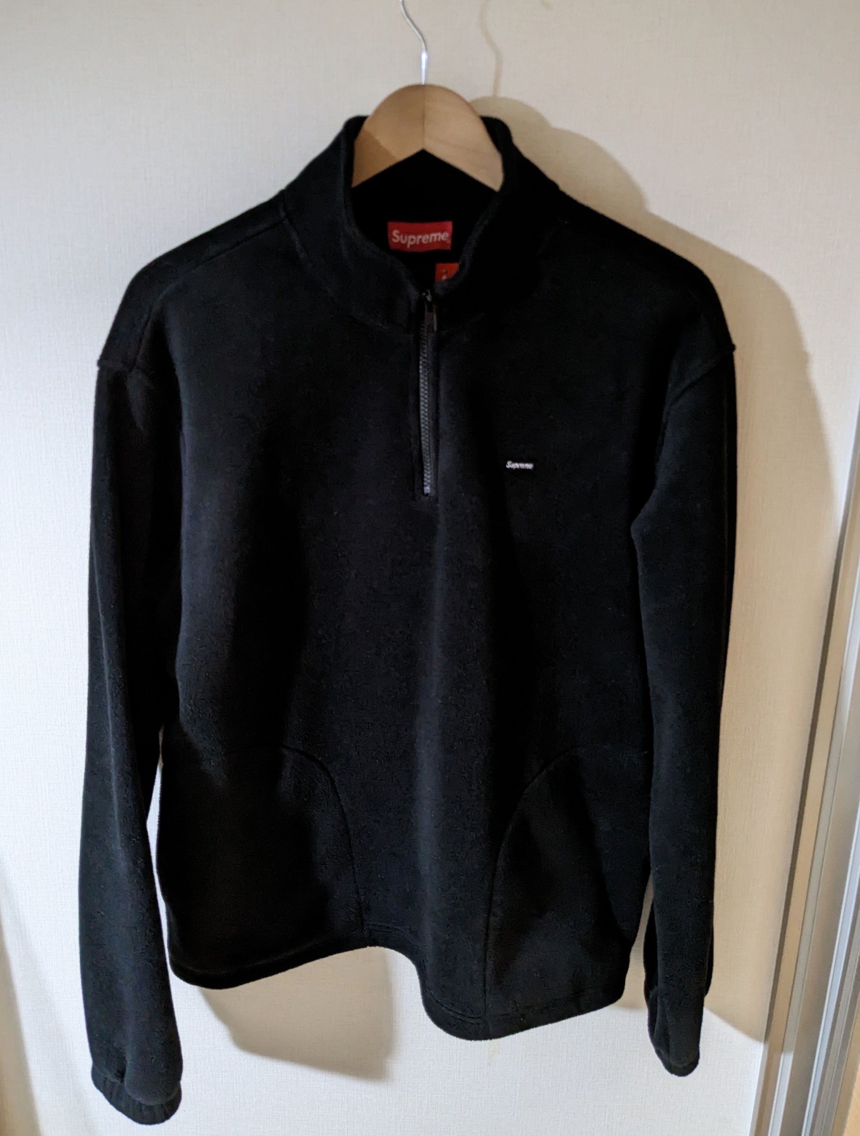 supreme polartec half zip pullover