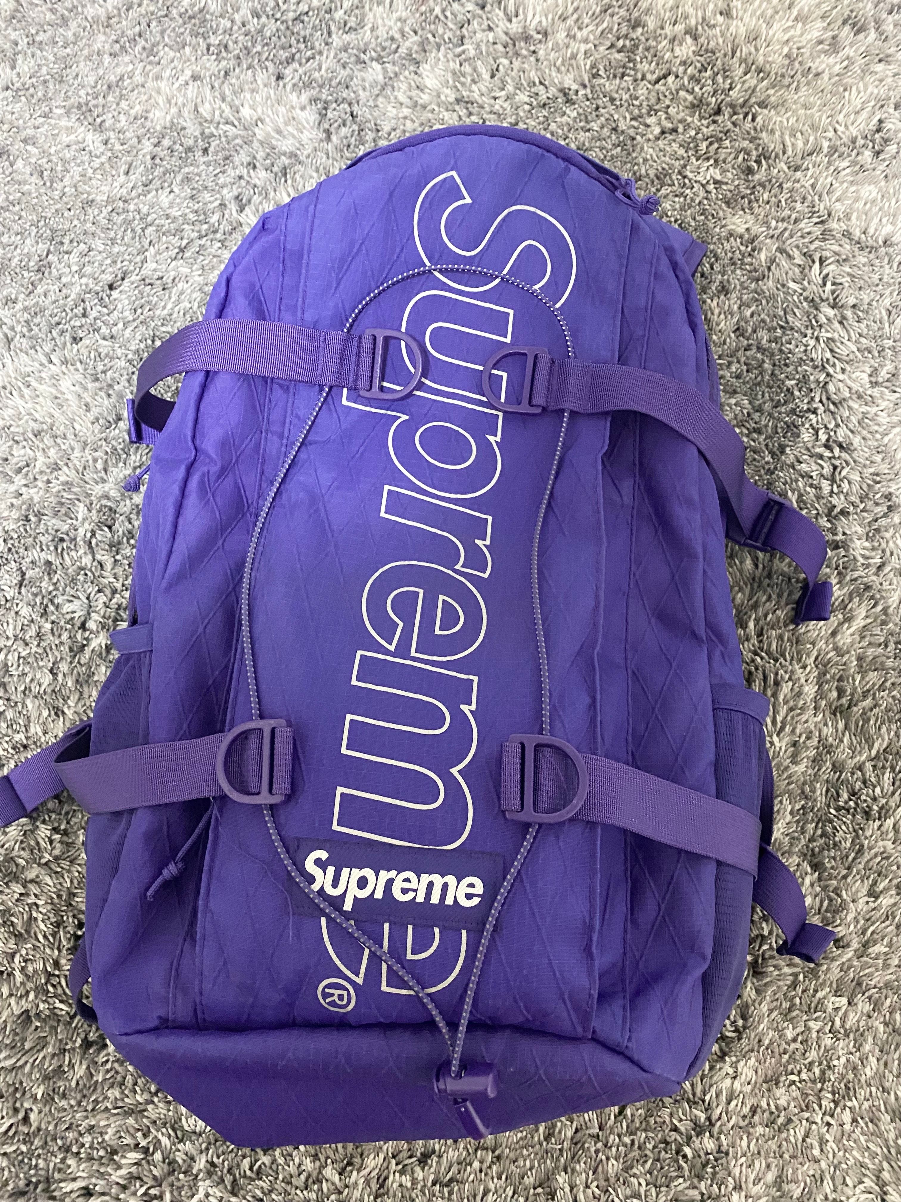 Supreme 18FW Backpack "Purple"