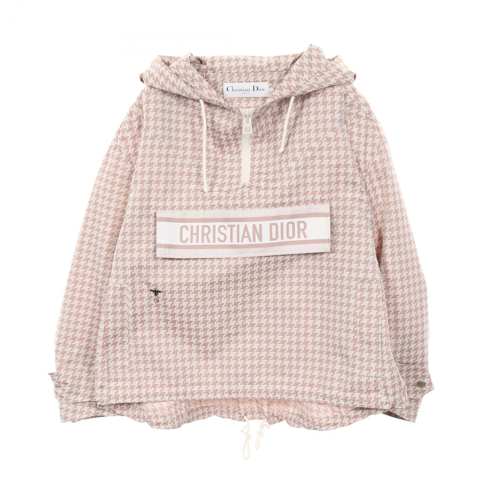 ディオール Dior BEE刺繍 衣料品 アウター ポリエステル レディース ピンク系 / ホワイト系 217C09A2833 【中古】