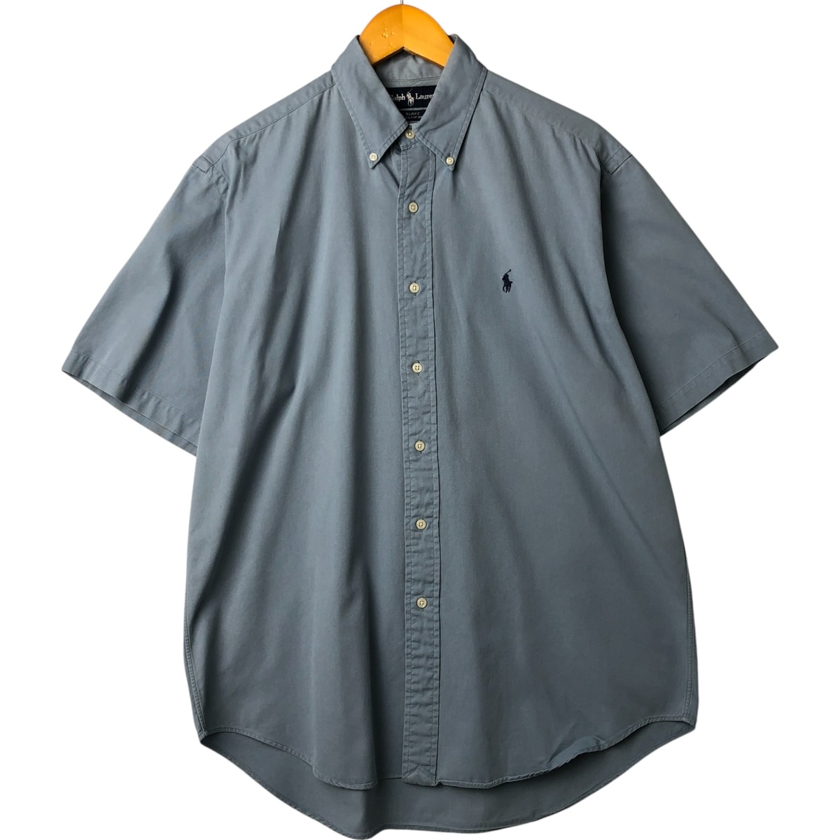 古着 ラルフローレン Ralph Lauren BLAKE 半袖 ボタンダウンシャツ メンズM相当/eaa562706