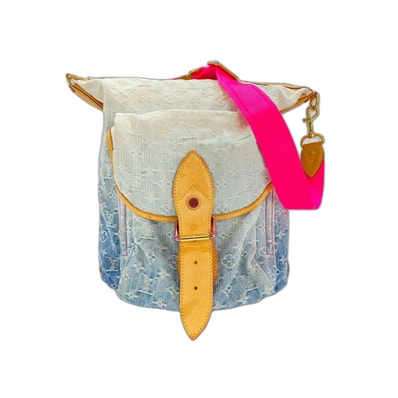 ヴィトン LV モノグラム・デニム サンバーストPM ショルダーバッグ【中古】