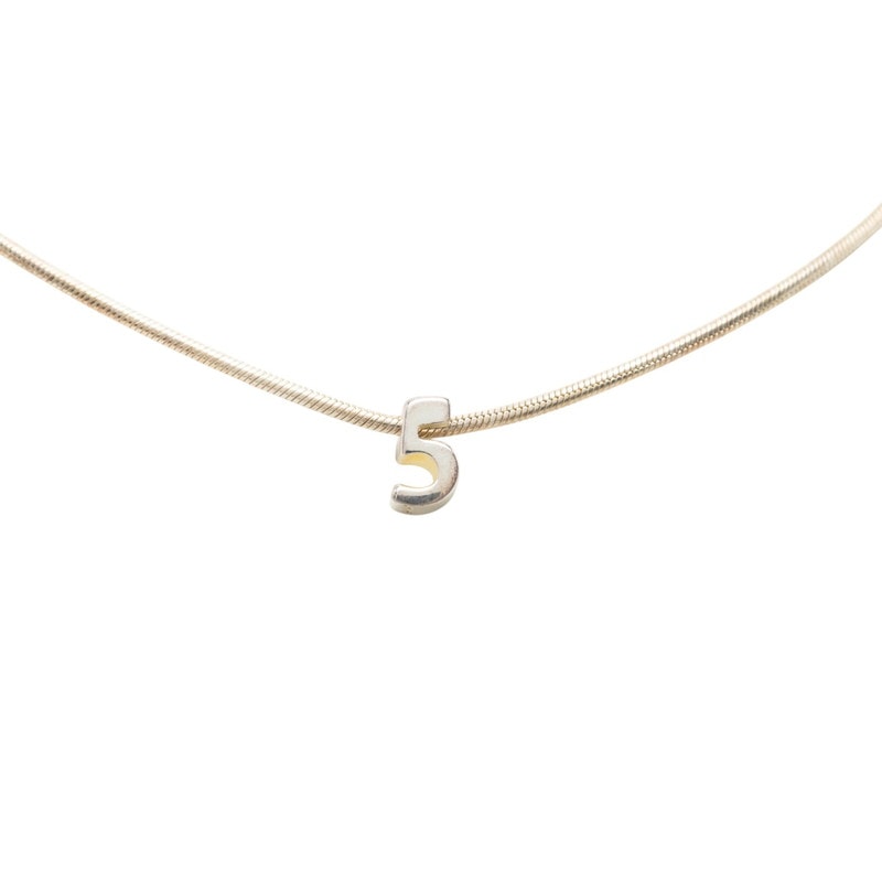 シャネル No.5 ネックレス SV925 シルバー レディース CHANEL 【中古】