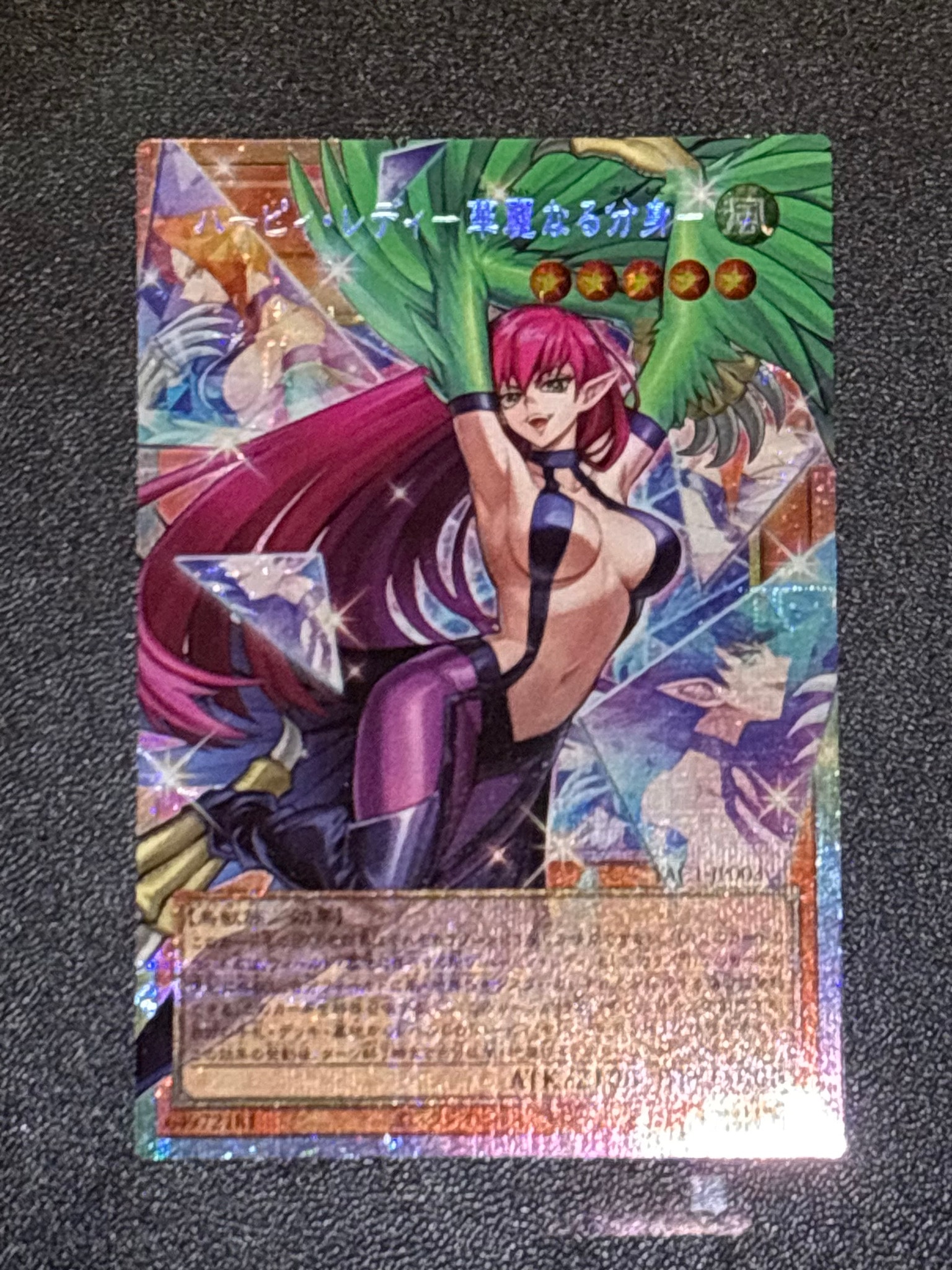 ハーピィ・レディ-華麗なる分身- PSE :オーバーフレーム [YAC1-JP003](スペシャルパック「遊☆戯☆王 オリジナル アートワーク コレクション」)