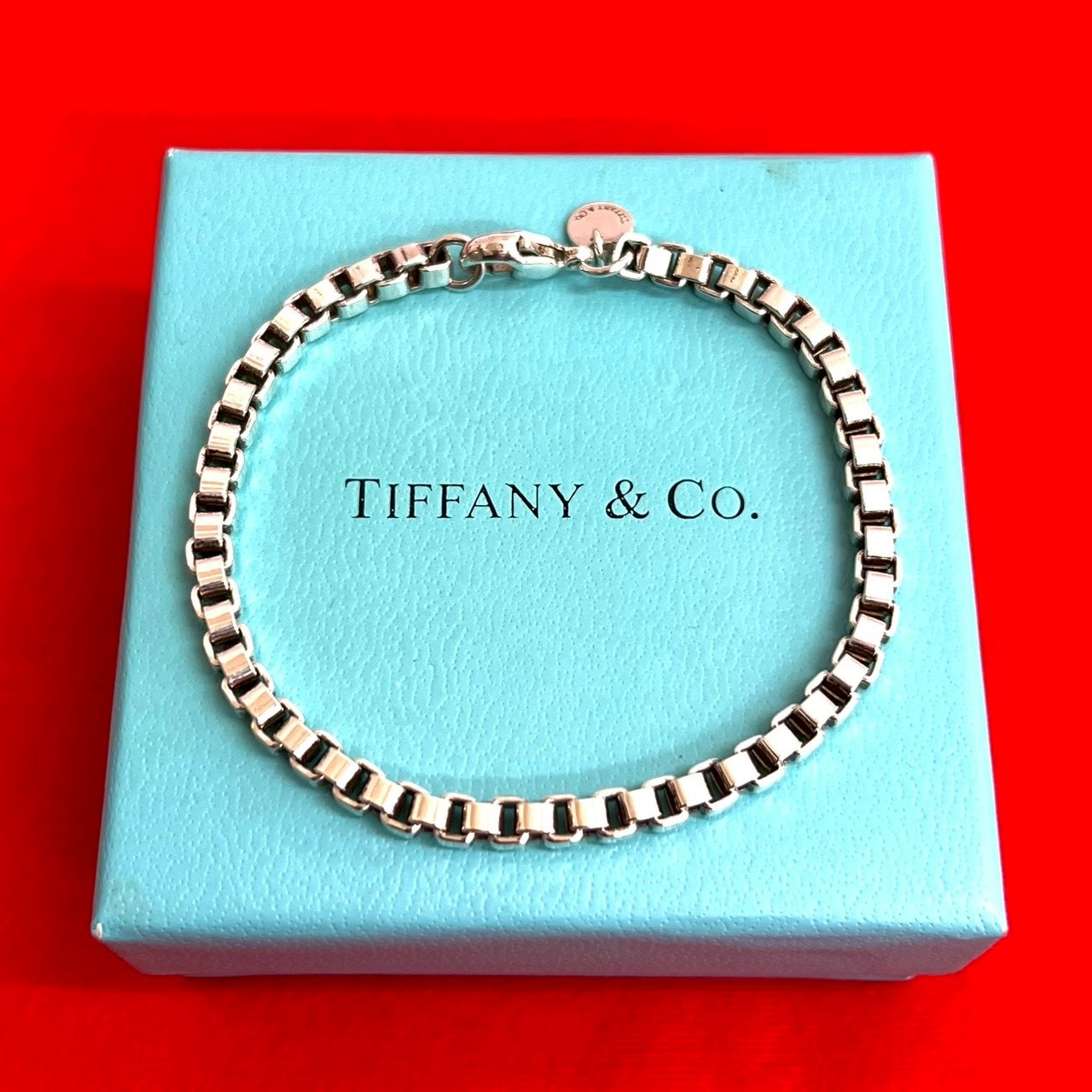 TIFFANY&Co. ティファニー ベネチアン シルバー925 ブレスレット シルバー
91587
