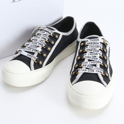 ■美品 クリスチャンディオール Walk'n'Dior 38スニーカー