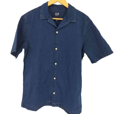 STANDARD FIT S/S SEERSUCKER SHIRT オープンカラー シアサッカー シャツ【1137927266642】