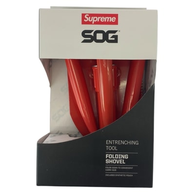 新品未使用 Supreme シュプリーム SOG Collapsible Shovel 折りたたみシャベル スコップ Y505545 【中古】