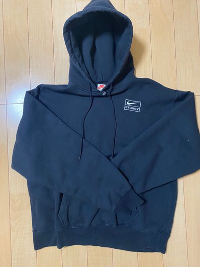 Stussy × Nike NRG Washed Hoodie (US Size) "Black" DN4028-010