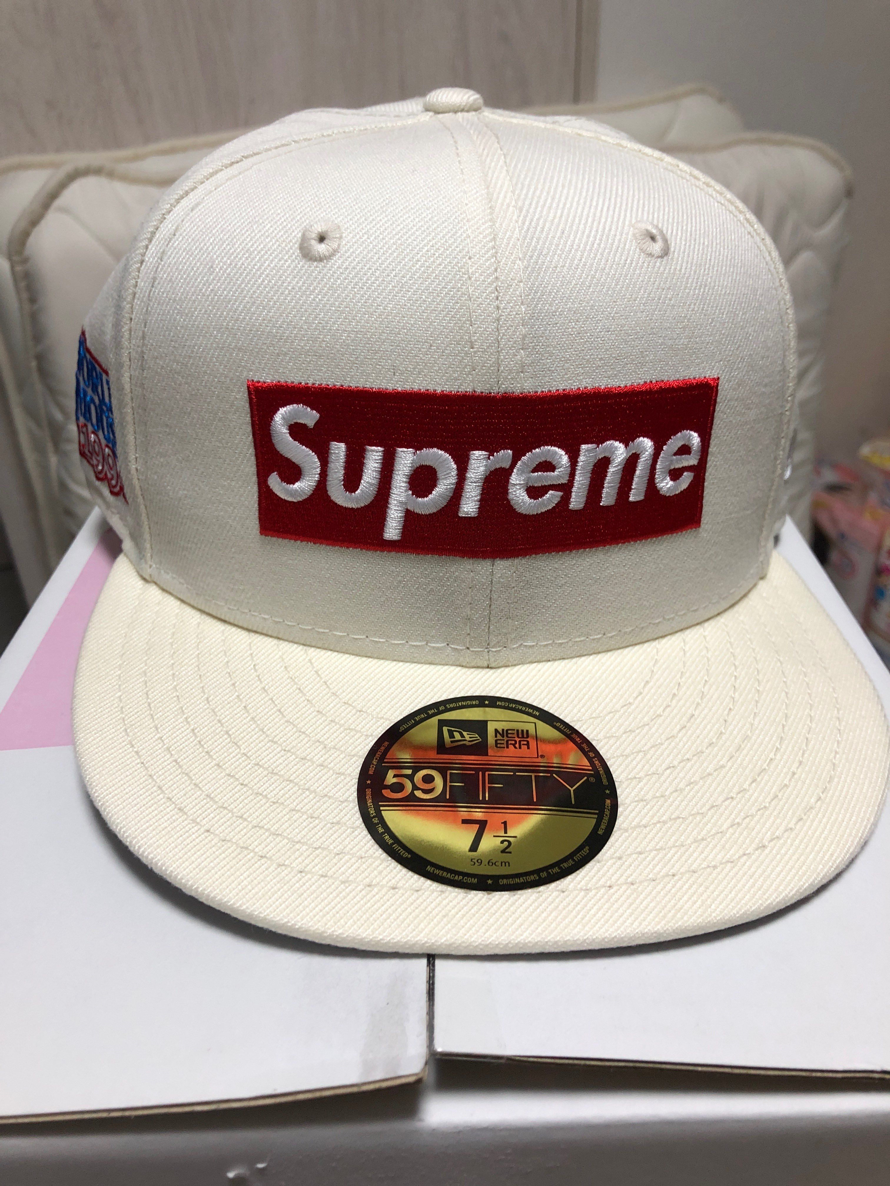 Supreme World Famous Box Logo New Era® "White"