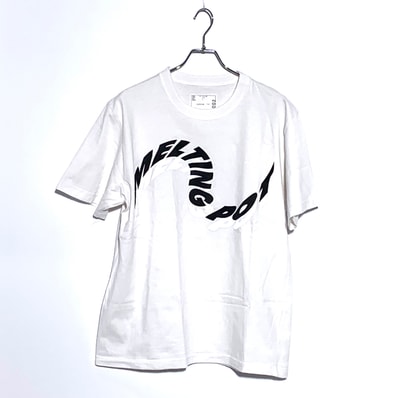 sacai Melting Pot T-shirts White
